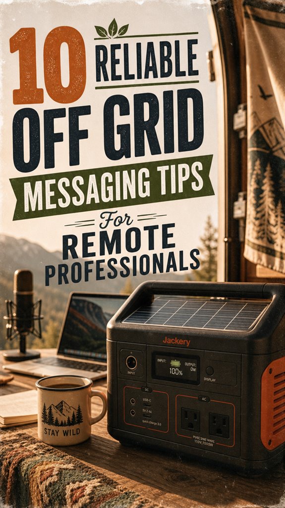 off grid messaging strategies