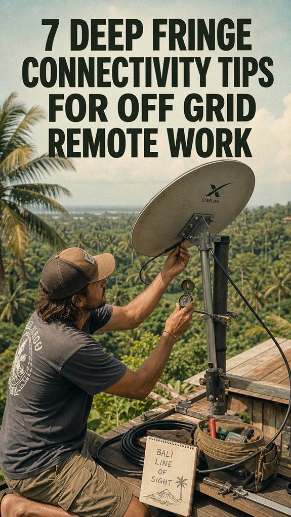off grid remote work connectivity