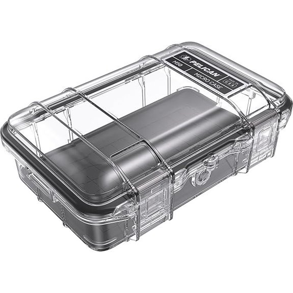 Pelican M50 Micro Case (Black/Clear)