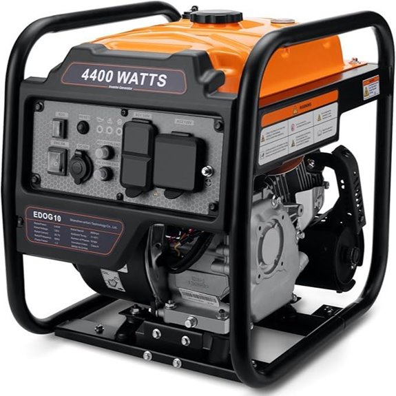 Oxseryn 4400W Portable Inverter Generator with ECO Mode
