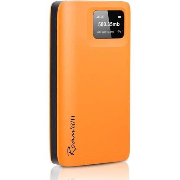 RoamWiFi 4G LTE Portable Hotspot with 1GB Data