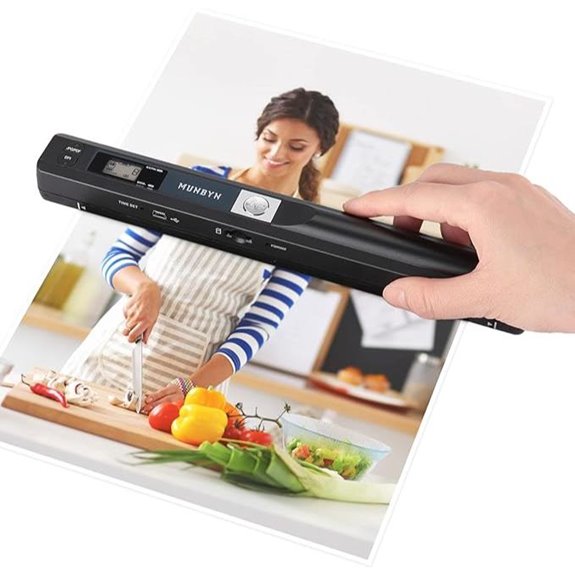 MUNBYN Portable A4 Document & Photo Scanner