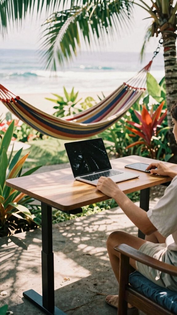 portable adjustable durable workstations