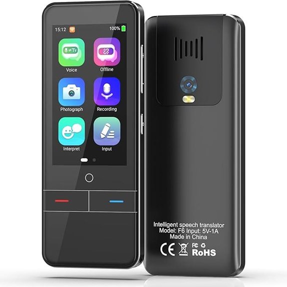 Language Translator Device for Travel and Business