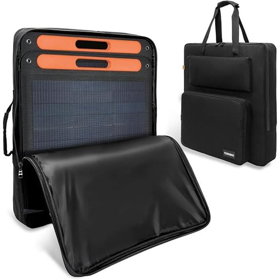 Portable Solar Panel Travel Storage Bag (23.5x5.5x27)