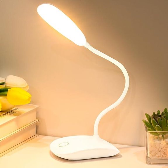 Rechargeable Battery Desk Lamp with Touch Control