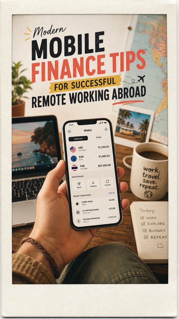 remote finance tips abroad