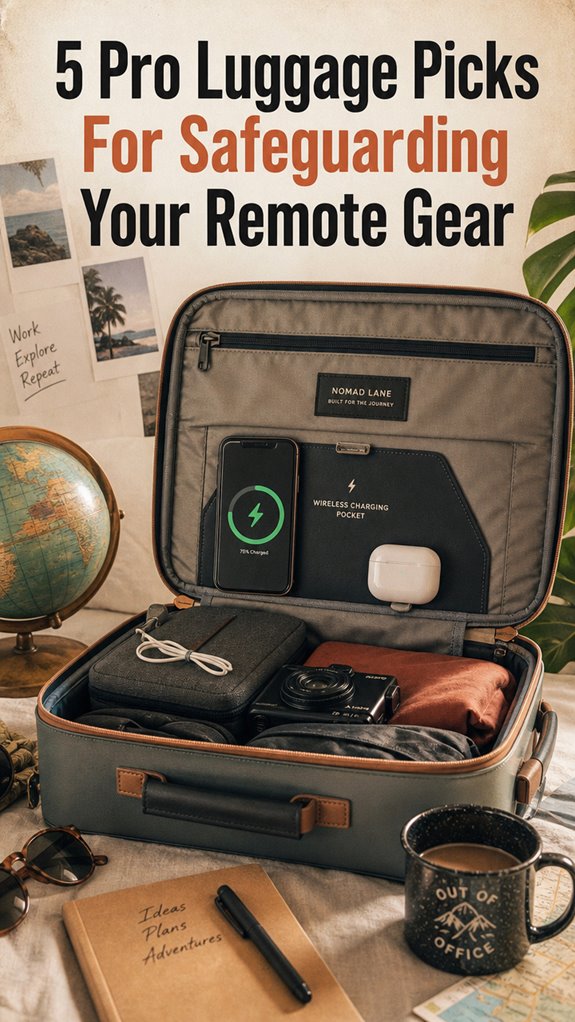 remote gear luggage options