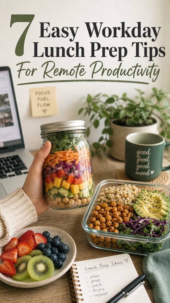 remote lunch prep tips