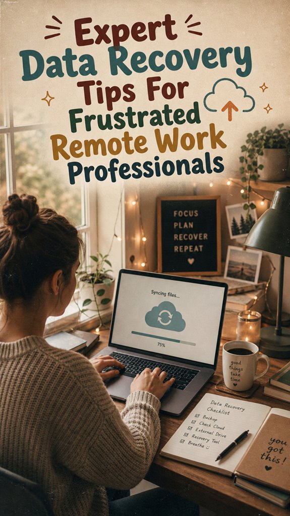 remote work data recovery