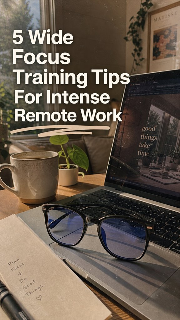 remote work focus strategies