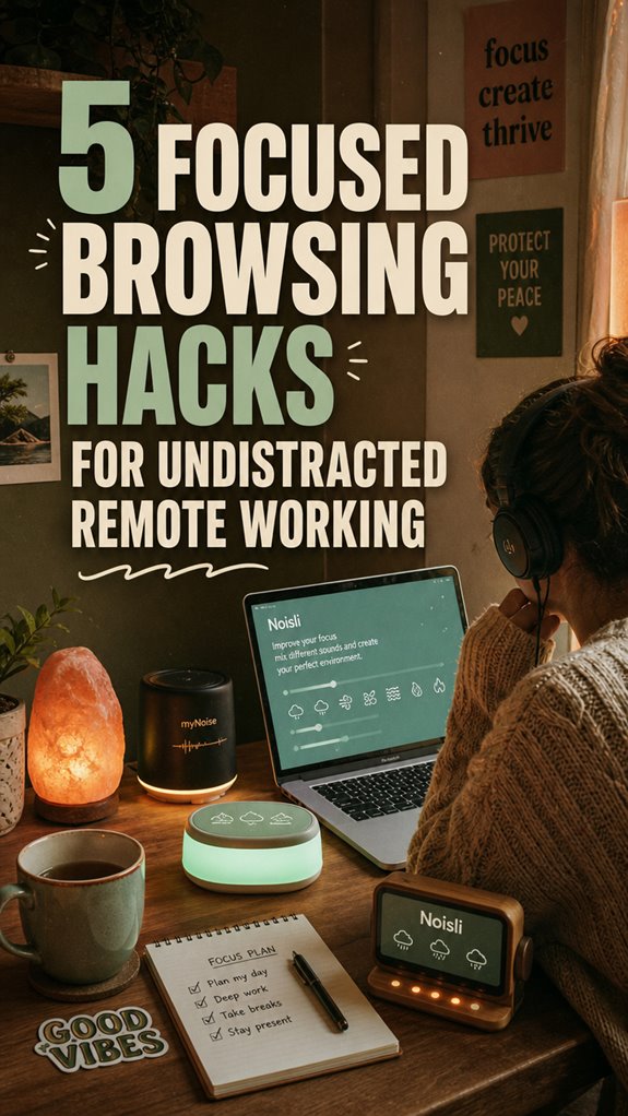 remote work focus tips