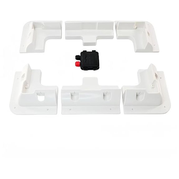 Solar Panel Mounting Brackets Kit (7pcs) for Roofs