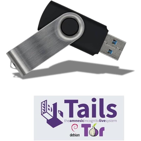 Tails OS Bootable USB with Encryption & Privacy Features