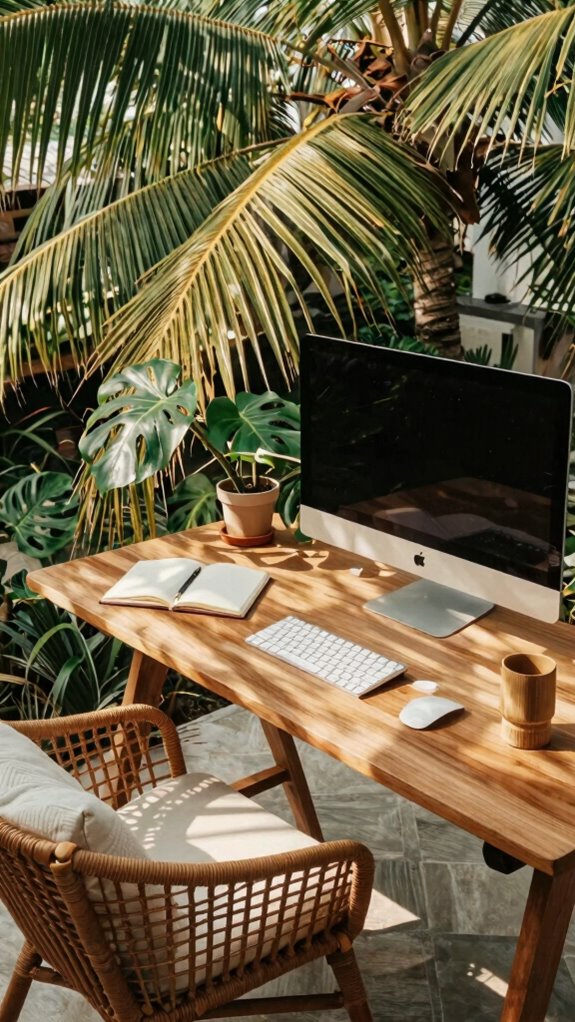 secure ergonomic remote workspace