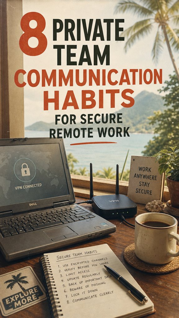 secure team communication habits