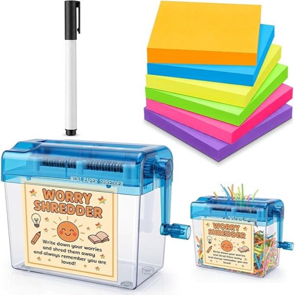 AmazingSpark Mini Portable Paper Shredder for Teachers