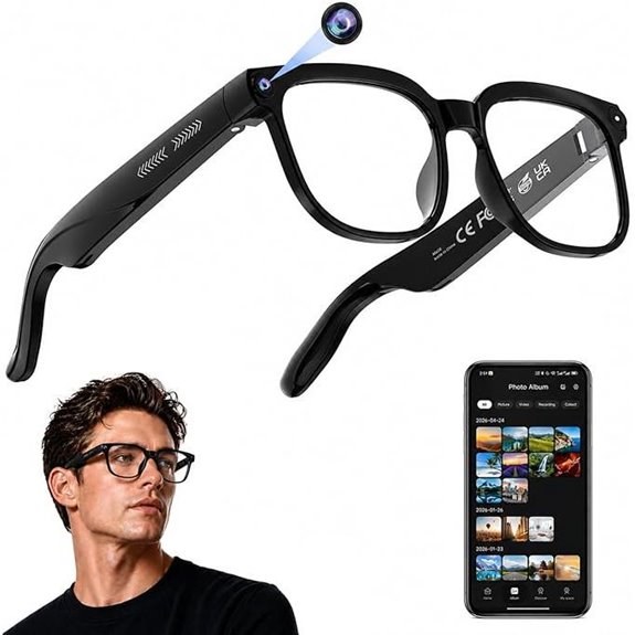 AI Smart Glasses with Camera and Real-Time Translation