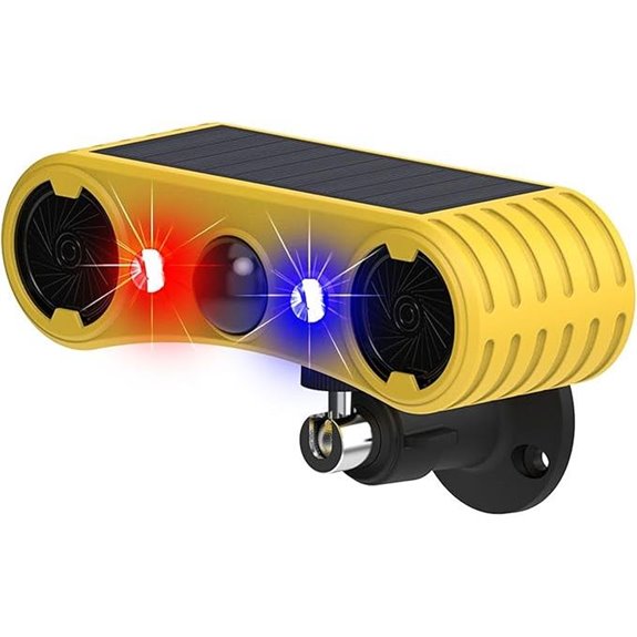 HULPPRE Solar Motion Alarm with Sounds & Lights