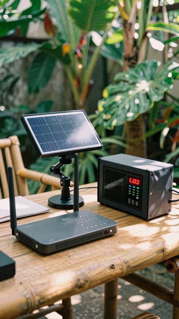 solar powered internet resilience