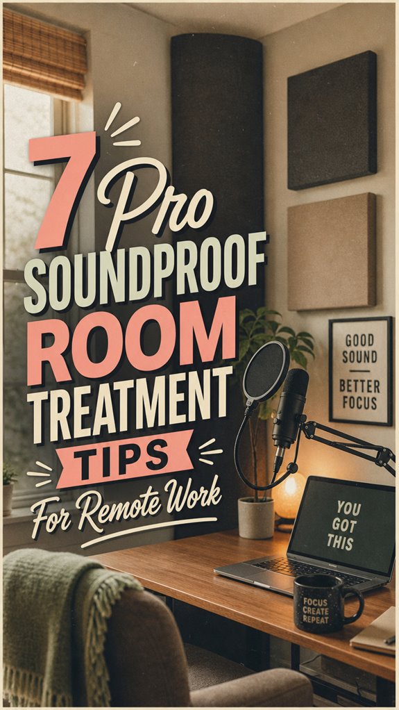 soundproofing remote work rooms