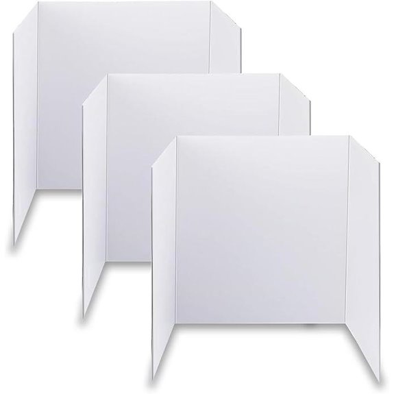 LonlyEagle Trifold Poster Boards (3-Pack)