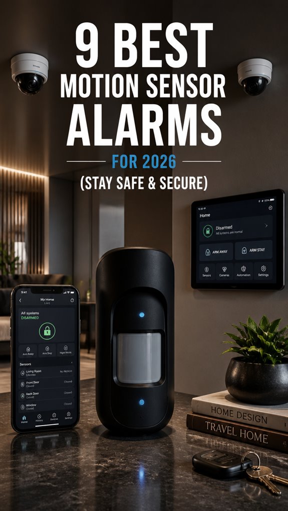 top motion sensor alarms