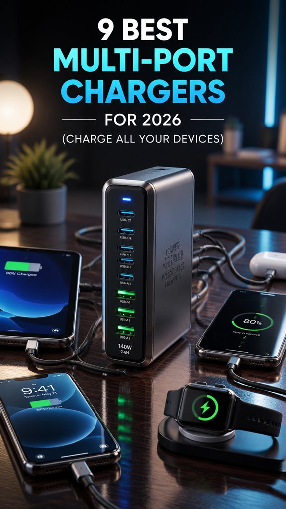 top multi port chargers 2026