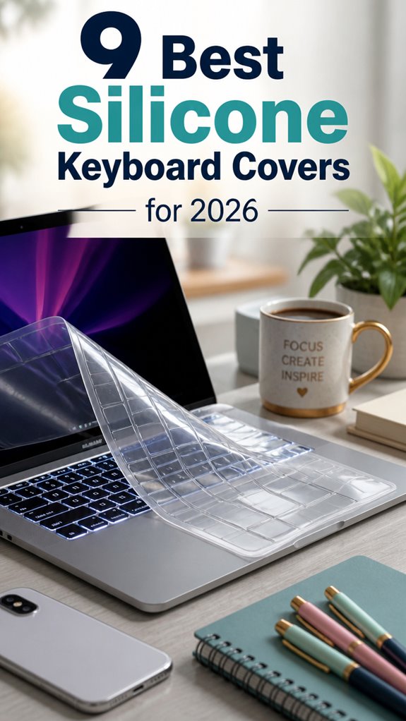 top silicone keyboard covers