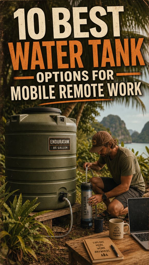 top water tanks for mobility