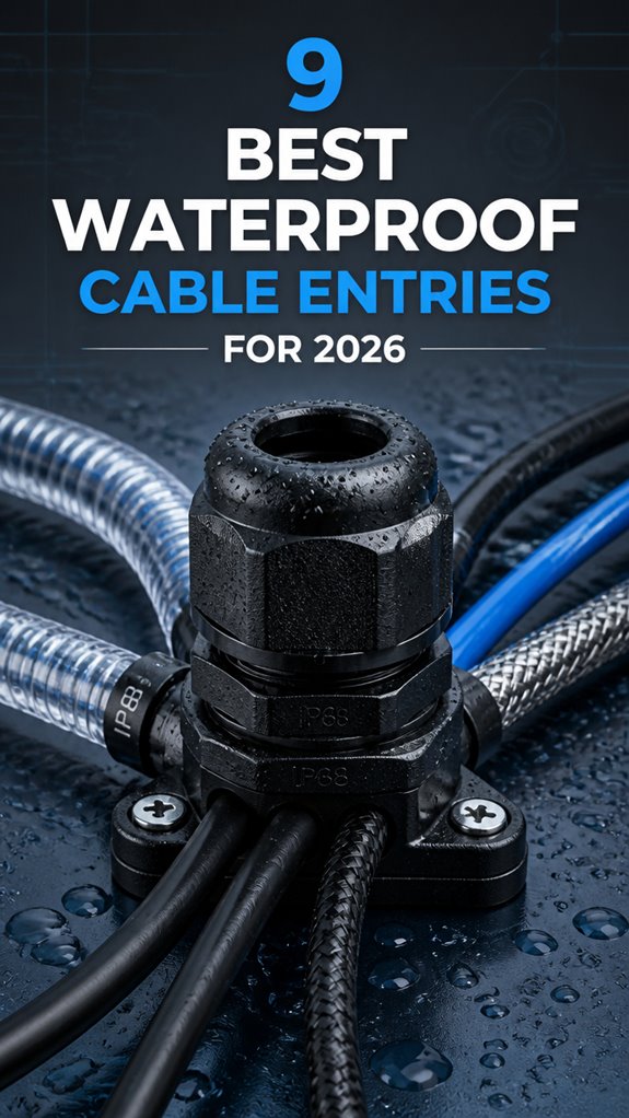 top waterproof cable entries