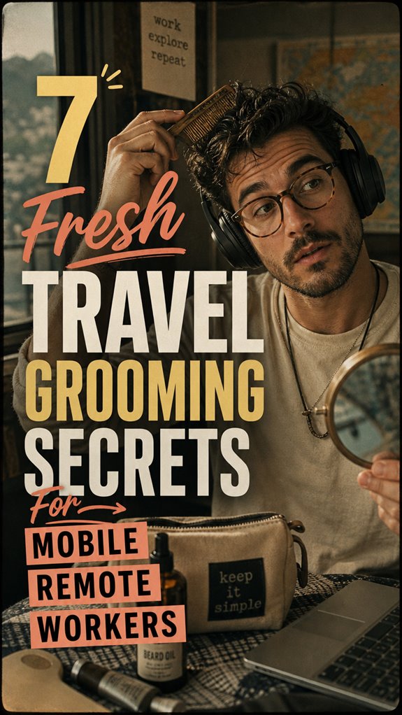 travel grooming tips for remote workers