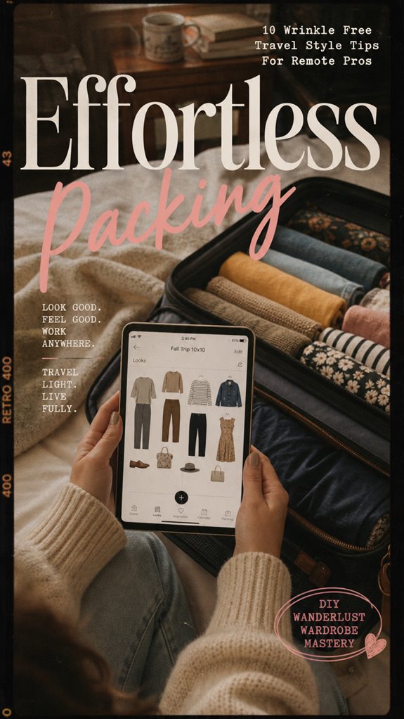 travel ready wrinkle free wardrobe