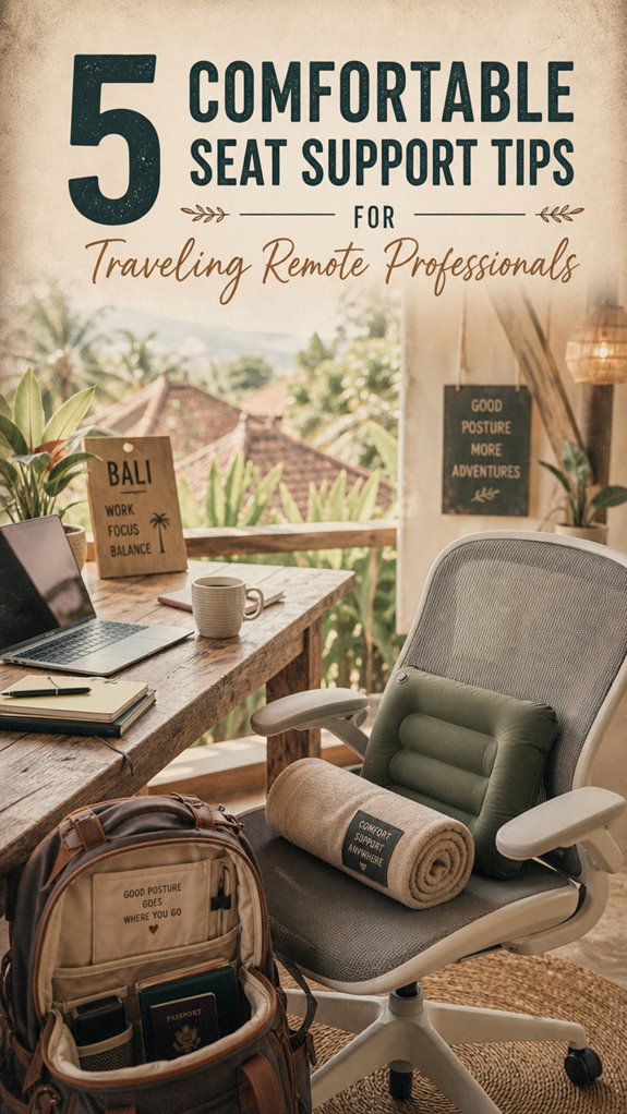 travelers ergonomic seating tips