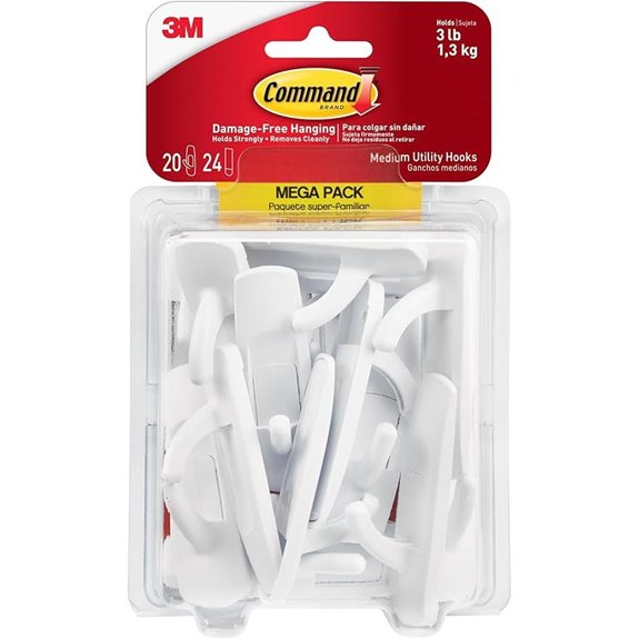 Command Medium Utility Hooks (20 Hooks 24 Strips)