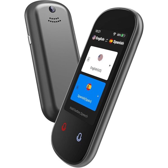 VORMOR Two-Way AI Language Translator Device