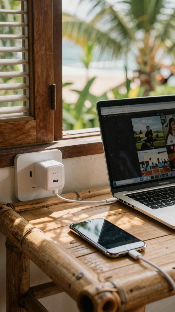 use compatible fast charging gear