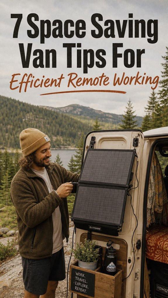 van workspace organization tips