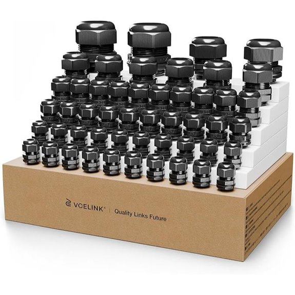 VCELINK Waterproof Cable Gland Kit 50pcs