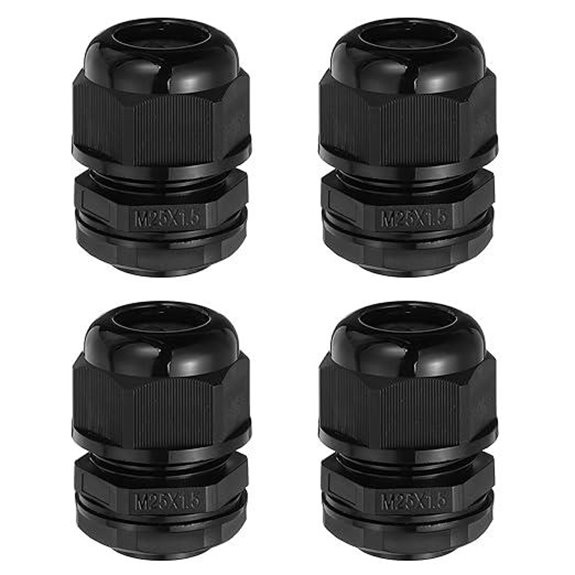 MECCANIXITY M25 Waterproof Cable Glands (4 Pack)
