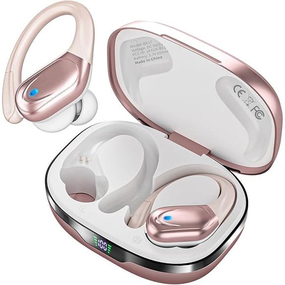 HAOYUYAN Wireless Earbuds with 80Hrs Playtime Waterproof