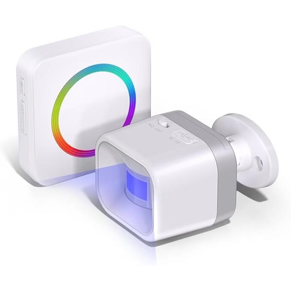 Wireless Motion Sensor Alarm with Chimes and Range