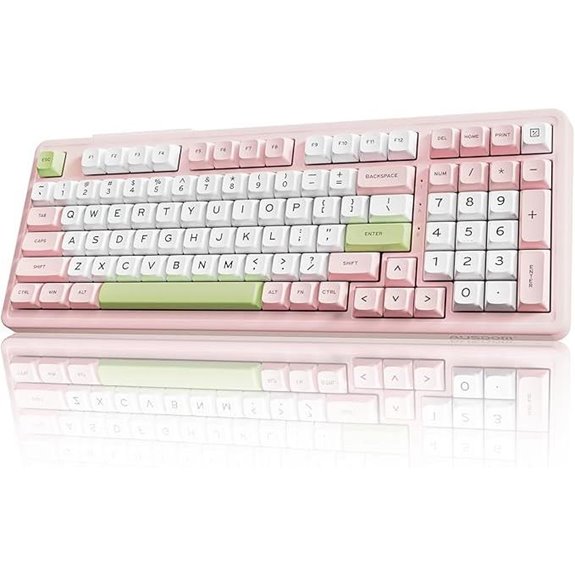 AUSDOM H98 Wireless Mechanical Keyboard with RGB Backlit